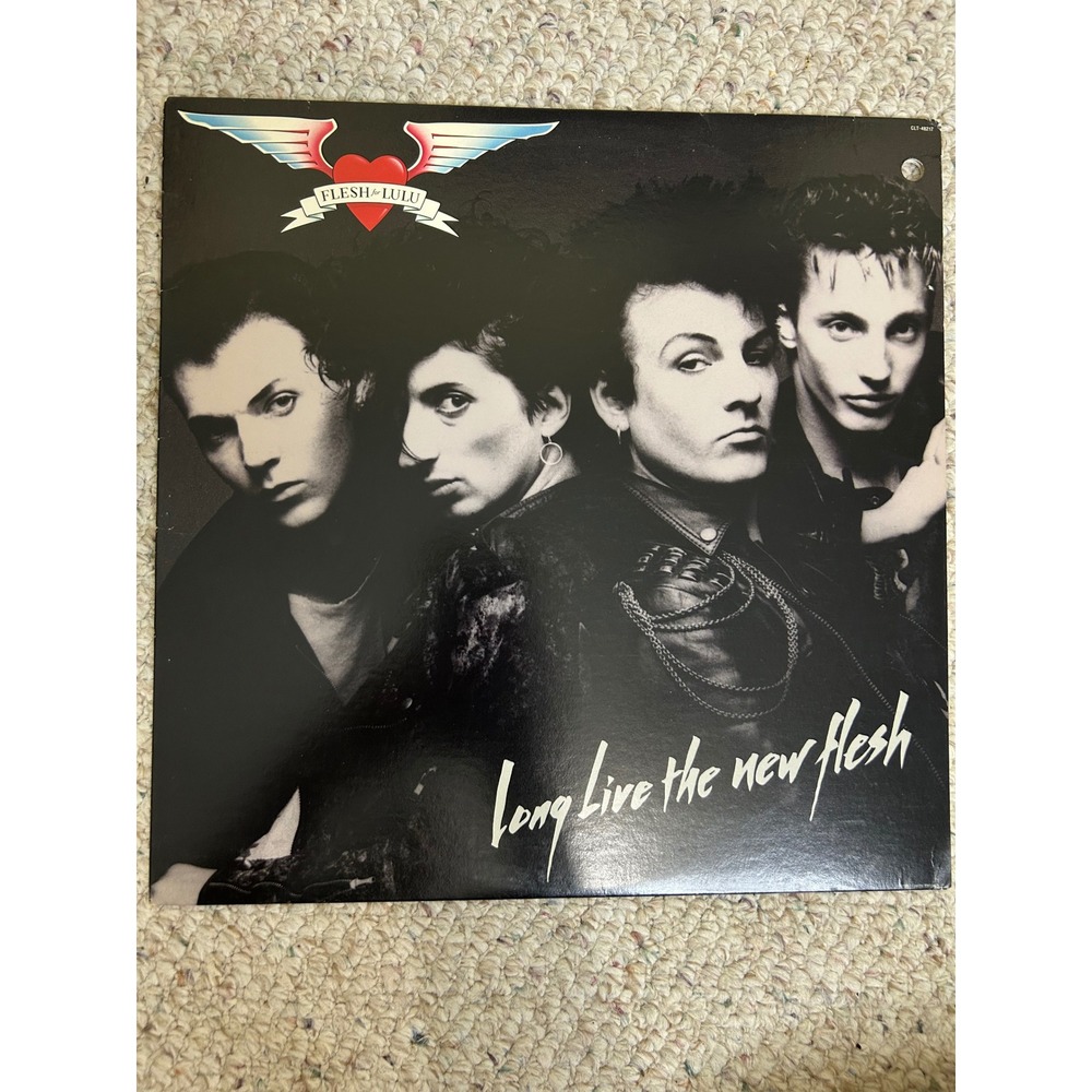 Flesh for Lulu Long Live the New Flesh Vinyl LP 1987 Capitol CLT-48217 Rock